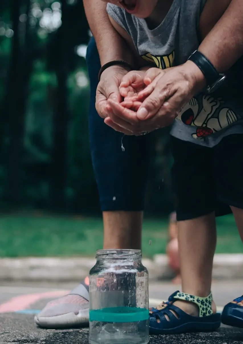 acqua rituale di San Giovanni per lavare le mani